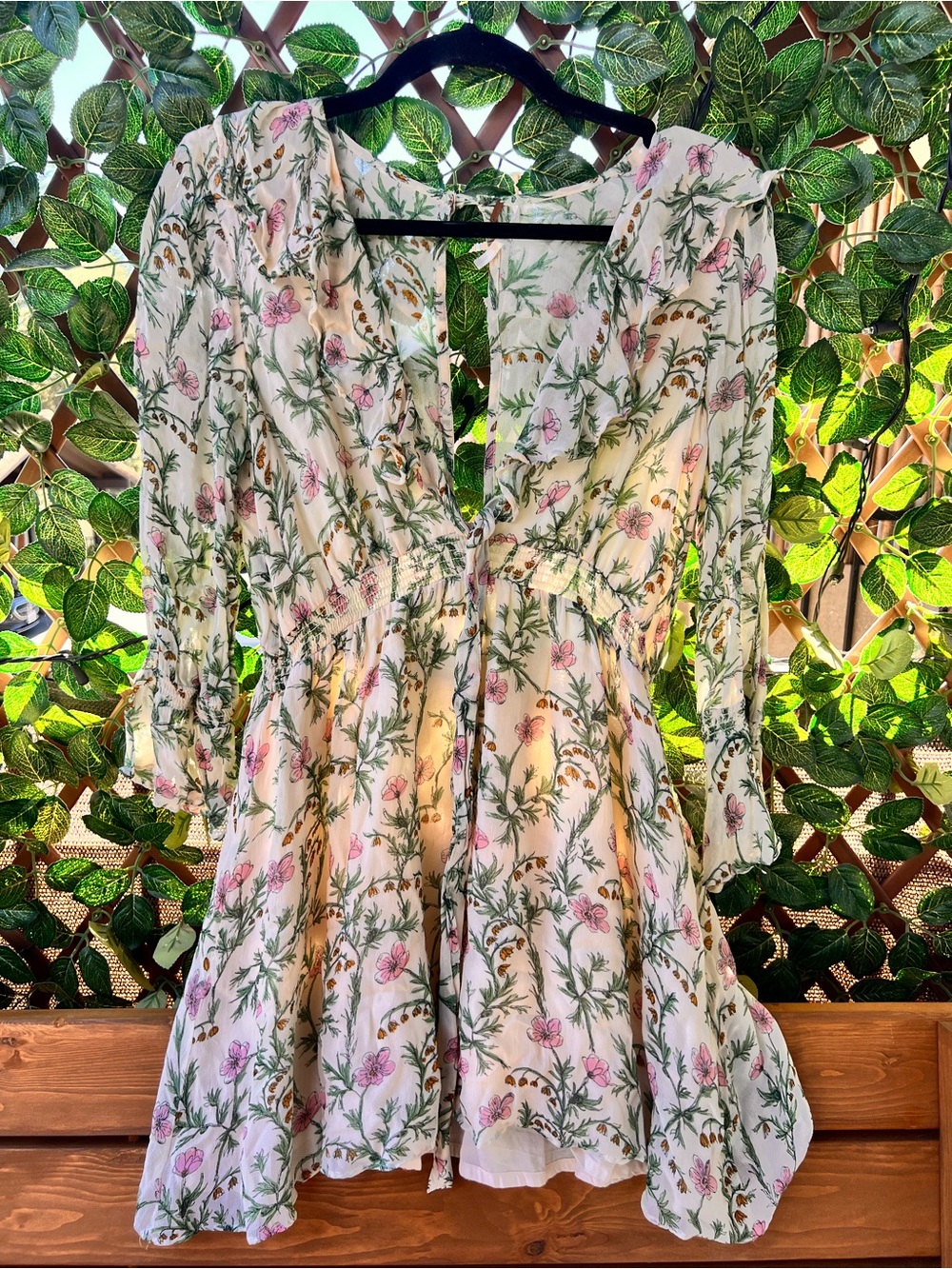 Free People Floral Print Dress